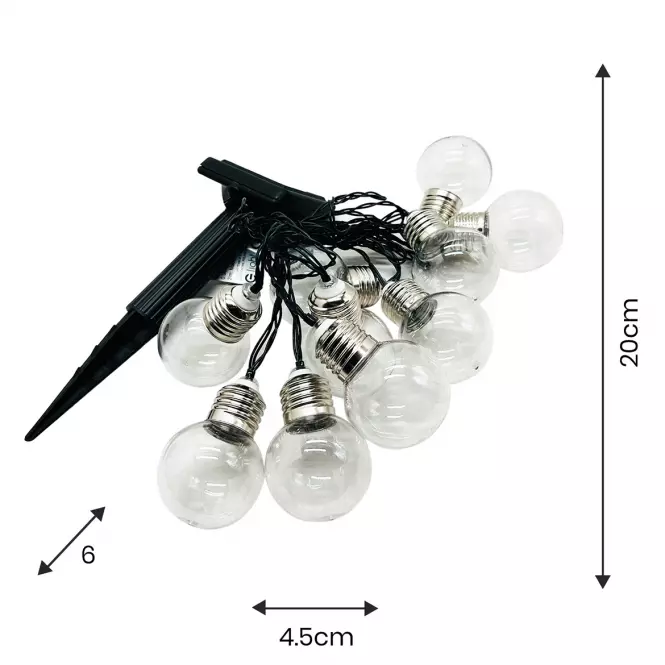 Garlanda solar CLEAR EKO0587
