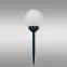 Solárna lampa GUĽA 15CM BLACK EKO0588