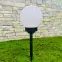 Solárna lampa GUĽA 20CM BLACK EKO0589,5