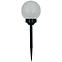 Solárna lampa GUĽA 25CM BLACK EKO0590,2