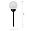 Solárna lampa GUĽA 25CM BLACK EKO0590,3