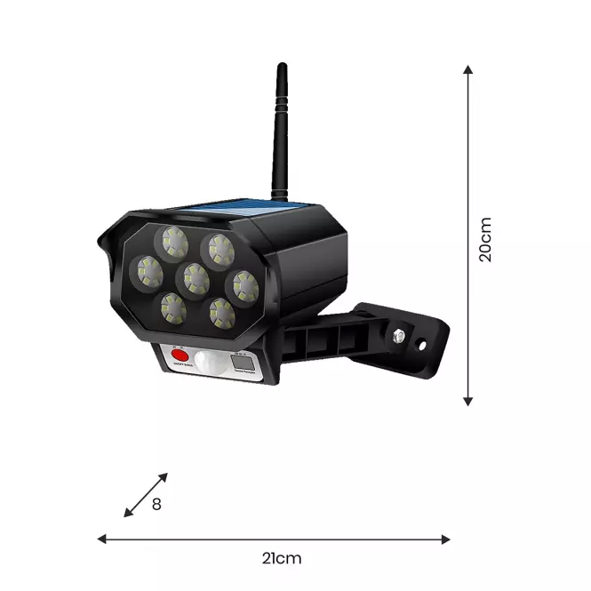 Solárna lampa FOTOAPARÁT EKO0592,3