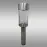 Solárna lampa INOX EKO0597