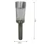 Solárna lampa INOX EKO0597,2