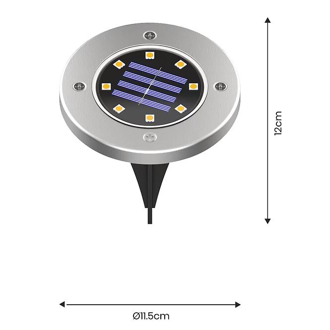 Solárna lampa DECK EKO0601