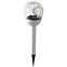 Solárna lampa INOX 8CM CRACK EKO0609,2