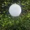 Solárna lampa GUĽA 10CM SILVER EKO0611,4