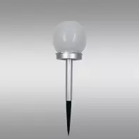 Solárna lampa GUĽA 10CM SILVER EKO0611