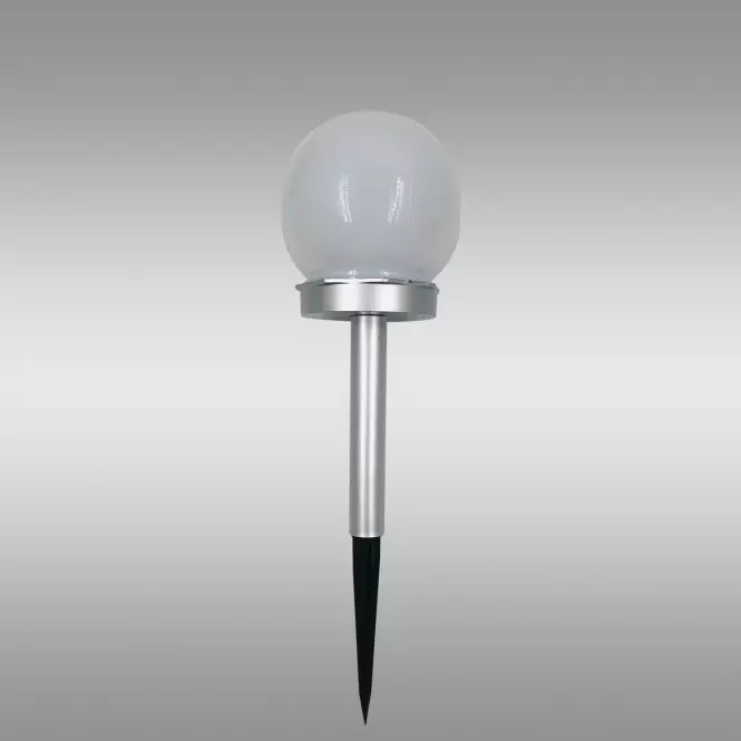 Solárna lampa GUĽA 10CM SILVER EKO0611