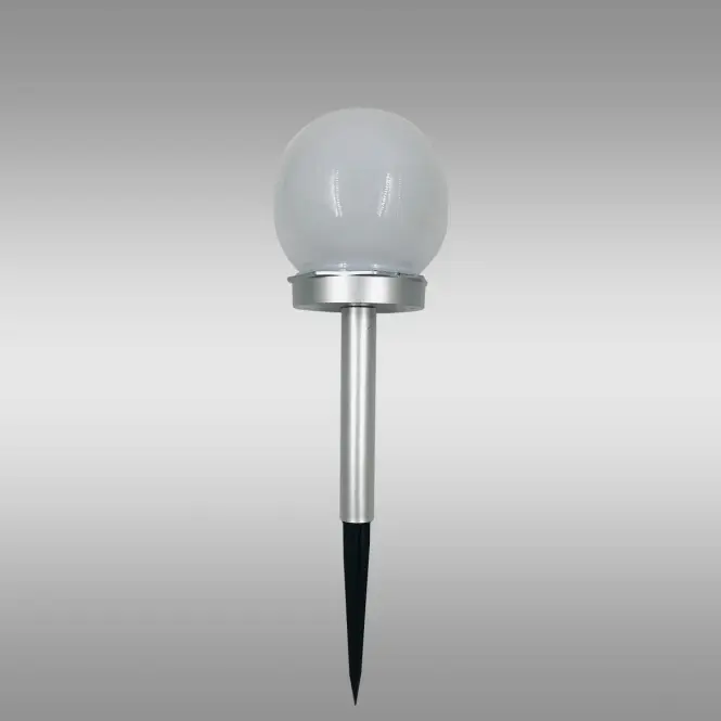 Solárna lampa GUĽA 10CM SILVER EKO0611