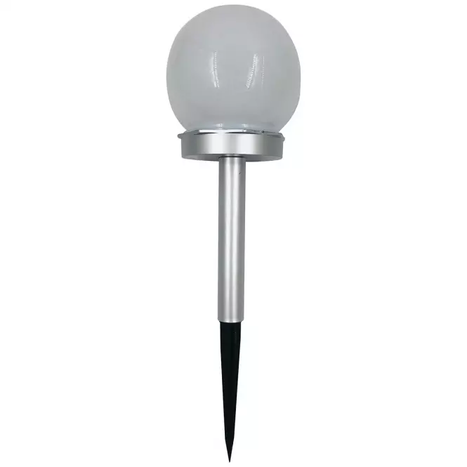 Solárna lampa GUĽA 10CM SILVER EKO0611