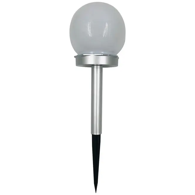 Solárna lampa GUĽA 10CM SILVER EKO0611,2