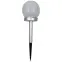 Solárna lampa GUĽA 10CM SILVER EKO0611,2