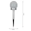 Solárna lampa GUĽA 10CM SILVER EKO0611,3