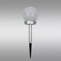 Solárna lampa GUĽA RGB 10CM SILVER EKO0613