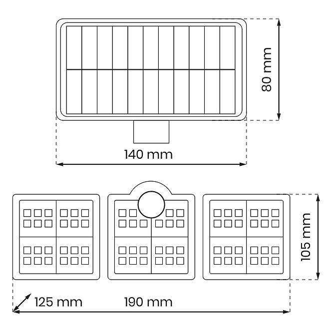 Reflaktor solar FLEXI EKO9152