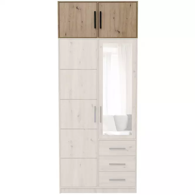 Nadstavec na skriňu Kos D2 dub artisan,4