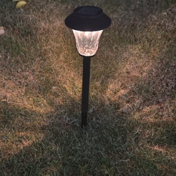 Solárna lampa 46815 čierna