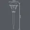 Solárna lampa 46815 čierna,6