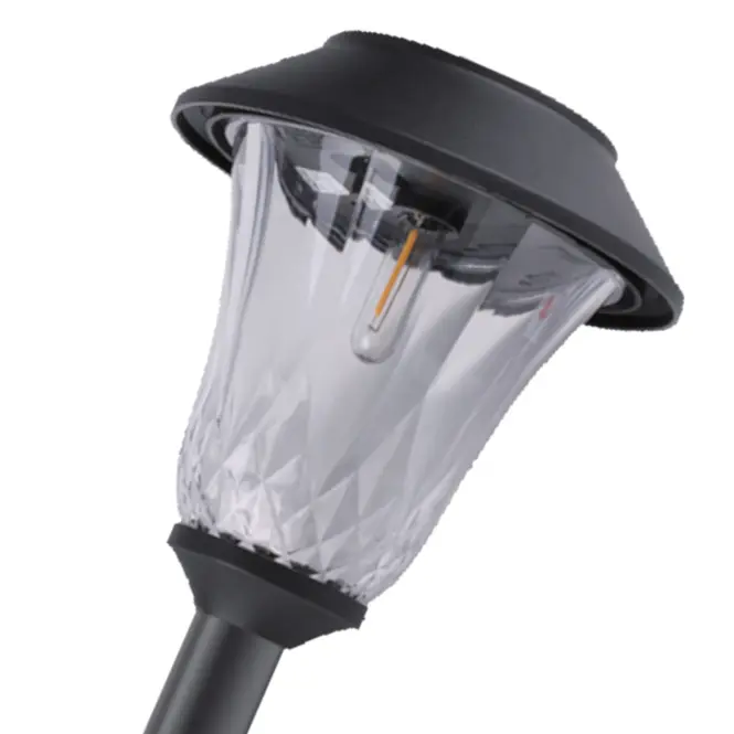 Solárna lampa 46815 čierna,3