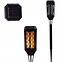 Solárna lampa 46810 Flame čierna,2