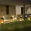 Solárna lampa 46810 Flame čierna,5