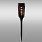 Solárna lampa 46810 Flame čierna