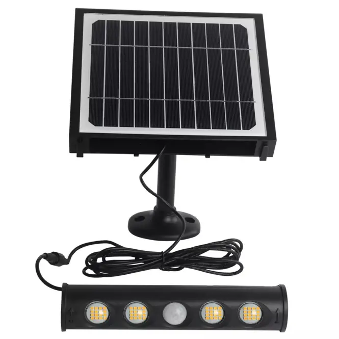 Solárne LED svietidlo 46818 čierne,2