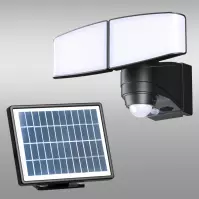 Solárne LED svietidlo 46819 čierne