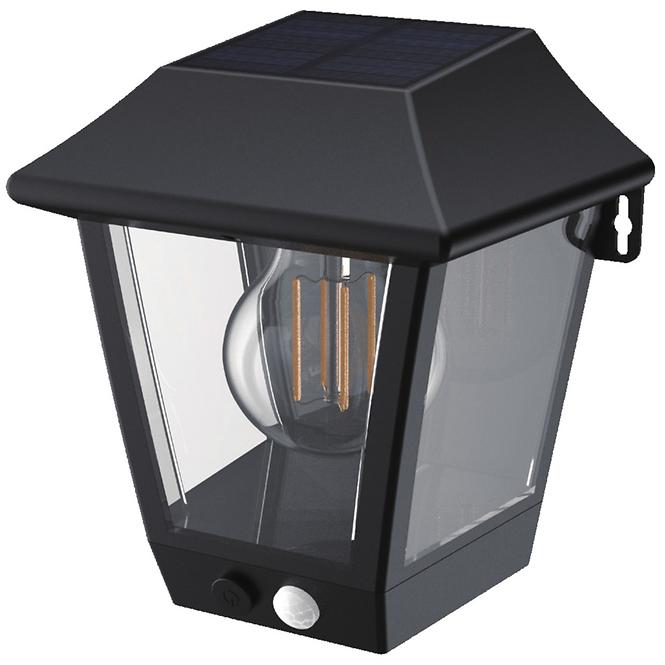 Nástenná Lampa snímač pohybu 46821 Black K1