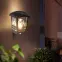 Nástenná Lampa snímač pohybu 46822 Black K1,8