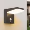Nástenná Lampa snímač pohybu 46822 Black K1,4