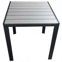 Stôl Douglas sivý 70x70 cm