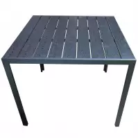 Stôl Douglas čierny 90x90 cm