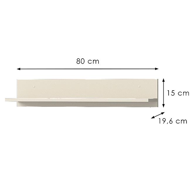 Polička Melo ME10 cashmere,2