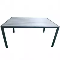 Stôl Douglas sivý 150x90 cm