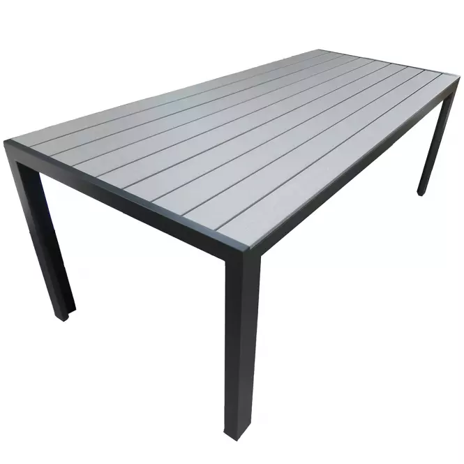 Stôl Douglas sivý 205x90 cm