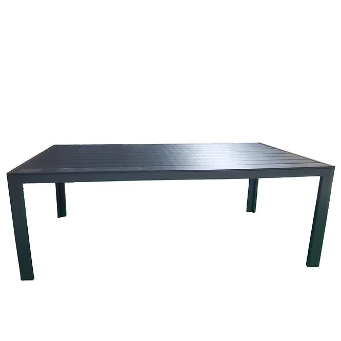Stôl Douglas čierny 205x90 cm