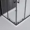 Sprchový kút Point 80x80x190 black,3