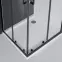 Sprchový kút Point 90x90x190 black,3