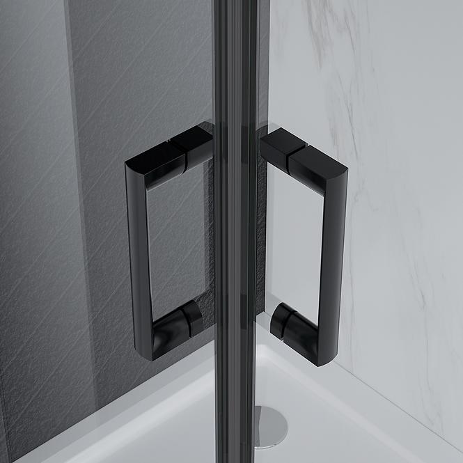 Sprchový kút Point 90x90x190 black