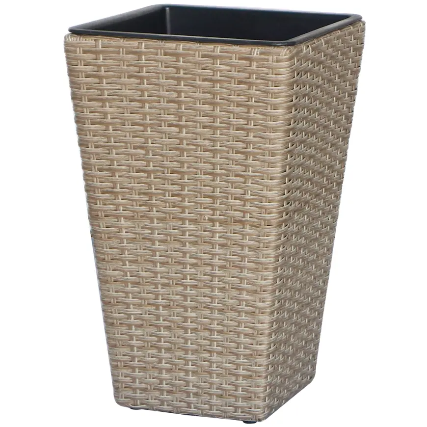 Kvetináč ratan 2462 S 50x30x30 cm