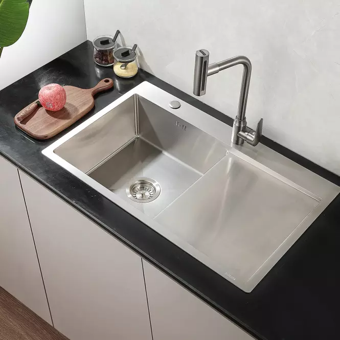 Drez Nil 1-komorový 780x480x190 odkvapkávač + sifón,3