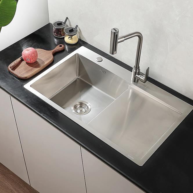 Drez Nil 1-komorový 780x480x190 odkvapkávač + sifón,3