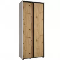 Skriňa 45 Canaris 1 100 biela/artisan/čierna