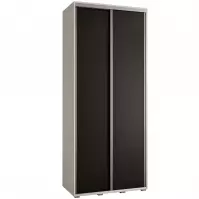 Skriňa 45 Canaris 1 100 biela/čierna/silver