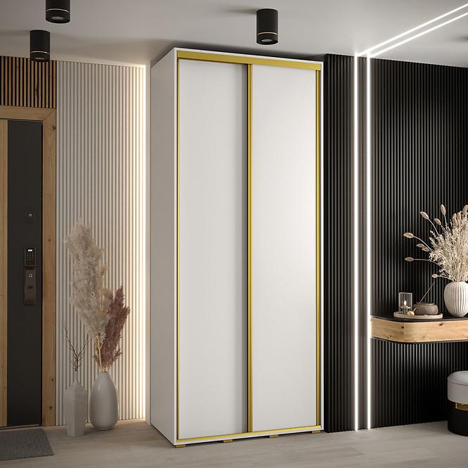 Skriňa 45 Canaris 1 110 biela/gold,5