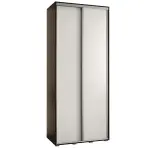 Skriňa 45 Canaris 1 120 čierna/biela/silver