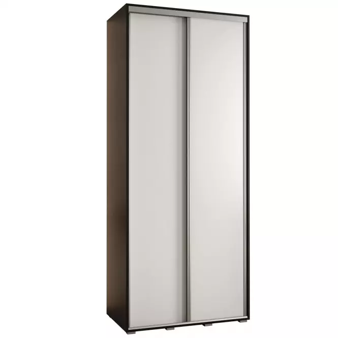 Skriňa 45 Canaris 1 120 čierna/biela/silver