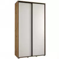 Skriňa 45 Canaris 1 130 artisan/biela/čierna